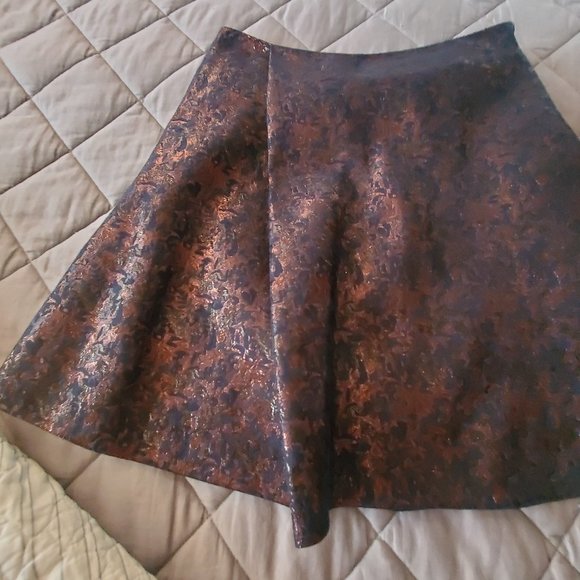Phillip Lim Size 6 single pleat a-line mini skirt - Picture 2 of 5